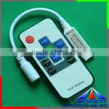 RGB Controller with RF Remote,CE Rohs Mini RF Controller,Wireless RF LED Controller