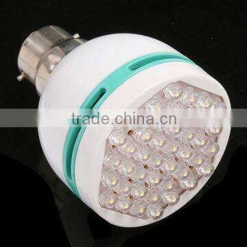 Warm White 42 LED Light Bulb Energy Saving Lamp 3W B22 200LM AC 110-260V Led Lighting High Brightness LED Bulbs & Tubes