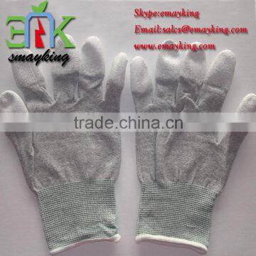 ESD Nylon Gloves PU Coated Working Gloves