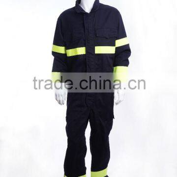 EN ISO 11612 Reflevtive Black Fire Retardant Coverall