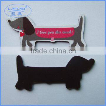 newly customized doggie shape fridge magnet