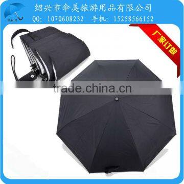 2014 HOT large auto open and auto close 3 fold umbrella-UV50+