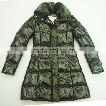 2011 Latest women long fur coat