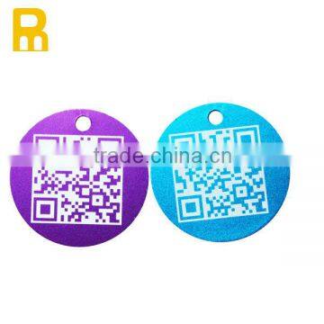 2015 Blank Anodized Aluminum qr Code Pet Tags With Package photo-4