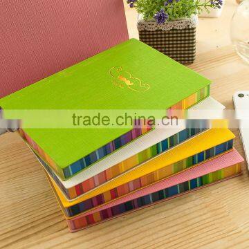 Hottest Sale Softcover Thermo pu Color Edge Notebook photo-4
