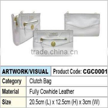 Lady Leather Clutch Bag