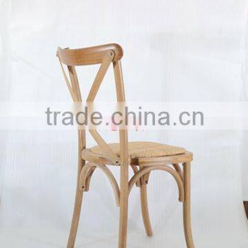 Country garden Oak/Beechwood cross back chair