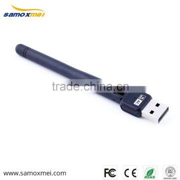 600Mbps DualBand WiFi USB Adapterwith 5dBi External Antennas Adapter and WPS Button