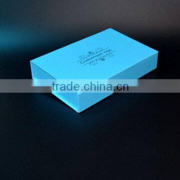 High End Fashionable Customized Blue Box Clothing photo-3