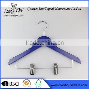 Color Imprinted Style Colored Wood Hangers photo-2
