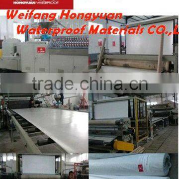 Hongyuan Tpo Waterproof Membrane for roof restroom and warehouse