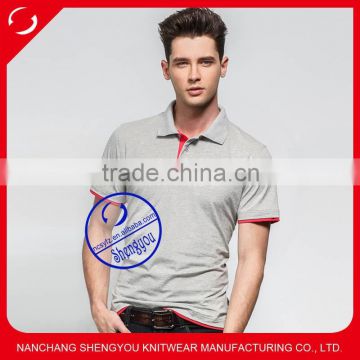 Custom 100 cotton bulk blank polo shirt sublimated