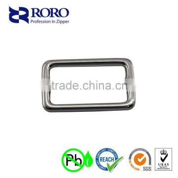 RORO151401 shiny white zinc alloy buckle
