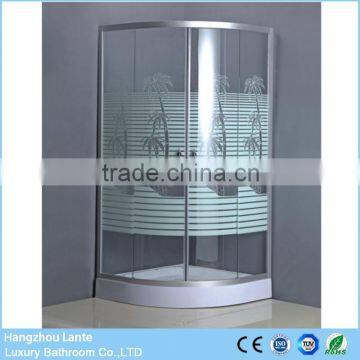 Factory Cheap 2 Sided Glass Shower Enclosure