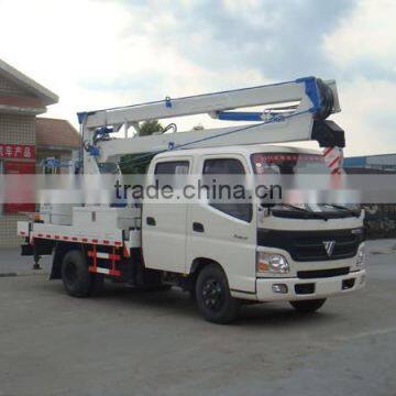 16M Aerial Platform FOTON truck loading platform