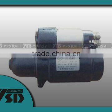 Electric starting motor for diesel engine