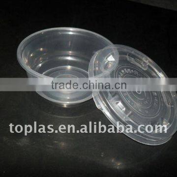 13oz pp clear plastic bowl