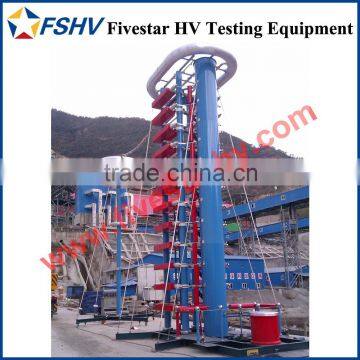 Outdoor type HV Impulse Voltage Generator System for High Voltage Pulse Test on Field