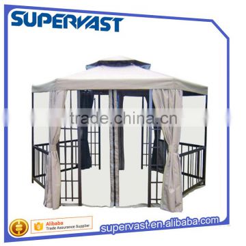 Alibaba China Hexagonal Garden Furniture Outdoor Gazebo