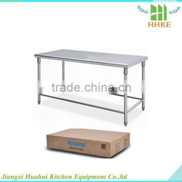 Wholesales 2-tier floding kitchen stainless steel drawer workbench