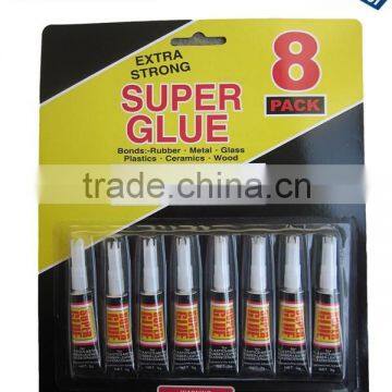 3g Tube 8pcs Cyanoacrylate Adhesive 502 Super Glue