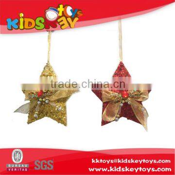 2016 new design christmas star plastic christmas star christmas tree decoration