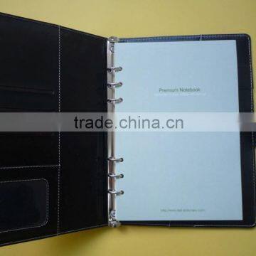 Fashionable latest leather portfolio append button