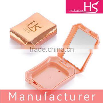 square empty compact powder case