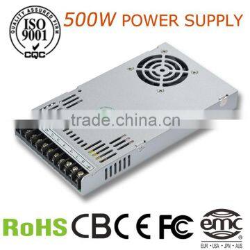 Switching power supply Extra Slim LED Power Supply 500W 5V with Normal Extra Slim