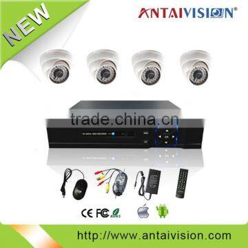 High Quality Dvr Kit Home Security Kits 720p 1mp 4 Cameras 4ch Dvr Surveillance H264 With P2P CMS photo-3