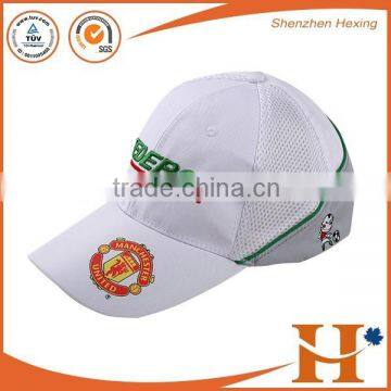 2015 new design 100% polyester golf cap sports cap