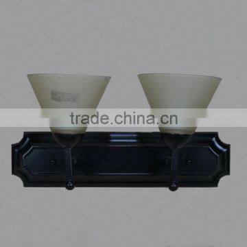 Metal Wall Fixture 2 Light Marble Shade/Progress Lighting With UL photo-2