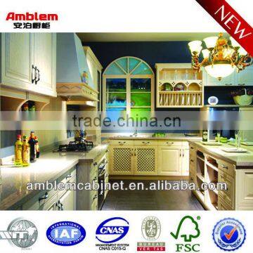 2013 new solid wood kitchen cabinet