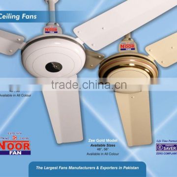 Zee Gold Model 56" Ceiling fan