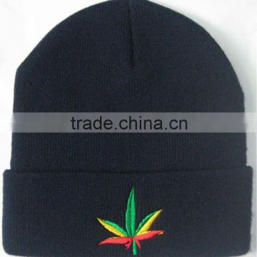 beanie+acrylic+embroidered logo+19cmX29cm