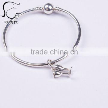 enamel silver wholesale engravable charms