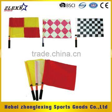 European cup customed soccer referee flags