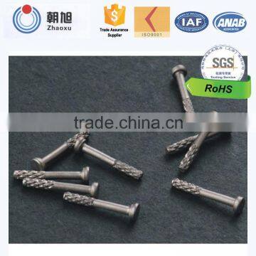 China supplier CNC machining precision carbon steel rivet