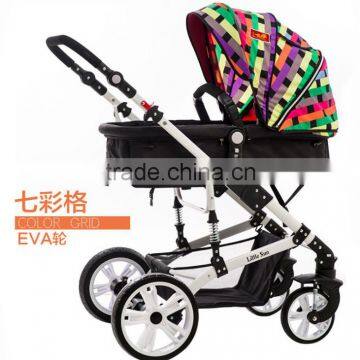 Pram Newborn Carriage Infant Travel Car Foldable Pram Baby Stroller Pushchair photo-2