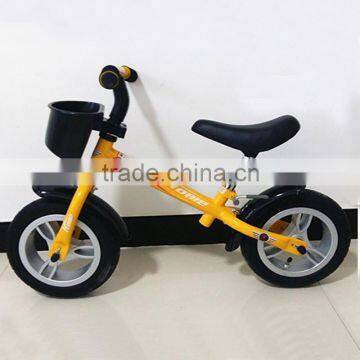 China children steel balance bike kids bike without pedals