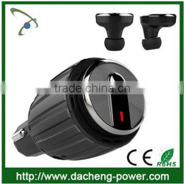 2015 New Product Fragance Bluetooth 4.0 Ear Usb Car Charger 5V 2.4A Quick Charge