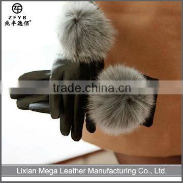 2015 newest hot selling handmade leather glove