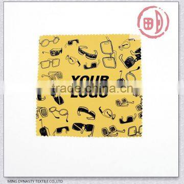 silk screen logo microfiber cleaning cloth