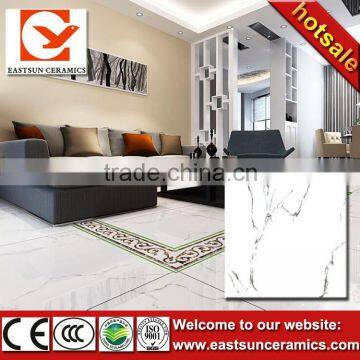 60x60 24x24 3d white carrara marble flooring tiles