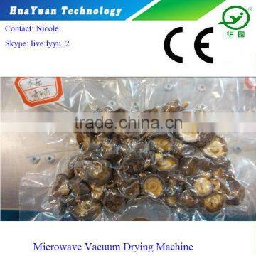 Microwave Vacuum Industrial Fruit / Shii-takeDehydrator