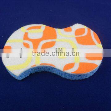 Printed Cellulose Kitchen/Bathroom Cleaning Sponge