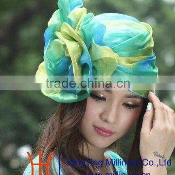 Ladies Elegant Fashion Organza Hats for Church