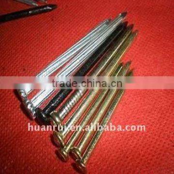 fast sell galvanized yellow color screw nails