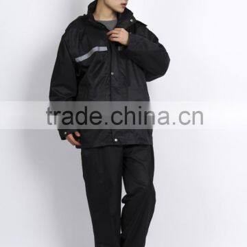 military rainsuit raincoat/police rainsuit- high elasticity polyester police raincoat