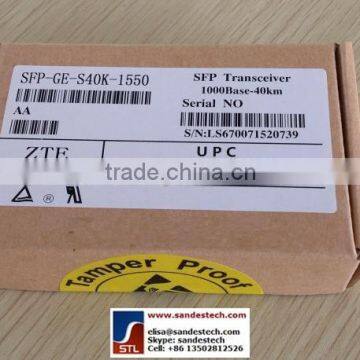 ZTE SFP-GE-S40K-1550 1.25G 40KM 1550nm optical transceiver